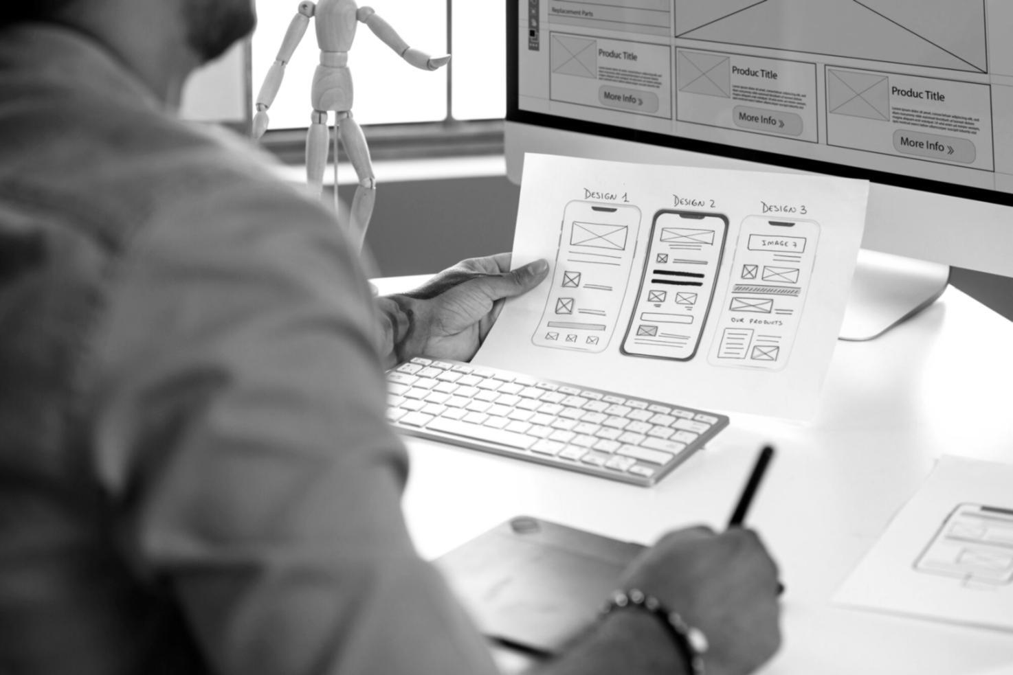 Detaillierte Datenauswertung im Büro von Hexivalora